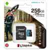 Kingston – Tarjeta de memoria flash (adaptador microSDXC a SD Incluido) – 256 GB
