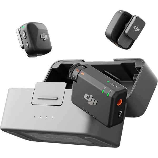 DJI Mic Mini (2 TX + 1 RX + estuche de carga)