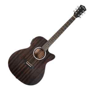 Guitarra Electroacustica Deep Forest Washburn Ebano Rayado