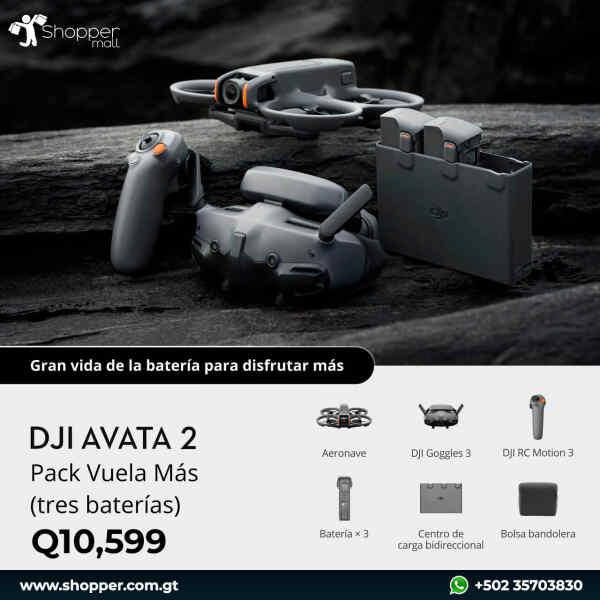Dron DJI Avata 2 Fly More Combo Dron DJI Avata 2 Fly More Combo