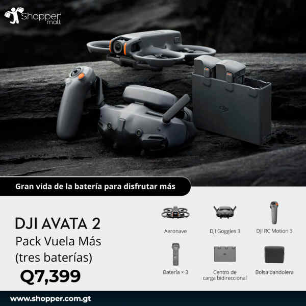 Dron DJI Avata 2 Fly More Combo