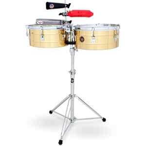 Timbales LP257-B Serie Tito Puente de Laton Macizo | LP