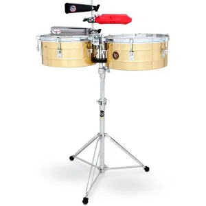 Timbales LP257-B Serie Tito Puente de Laton Macizo | LP