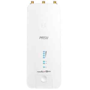 Radio base Rocket Prisma AC Gen2, 5 GHz, enlaces PtMP y PtP tecnología AirMax y AirPrism, +500 Mbps +50 clientes, marca Ubiquiti