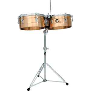 Timbales LP257-BZ Seri Tito Puente, bronce de Fosforo | LP