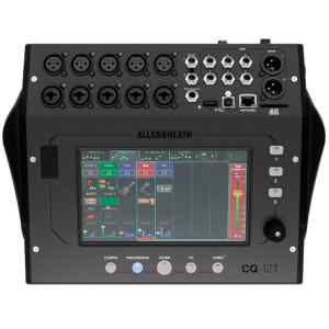 Consola Digital CQ12T 10 Canales Pre. Amplificadores de Micro. Interfaz Audio USB |ALLEN/HEATH