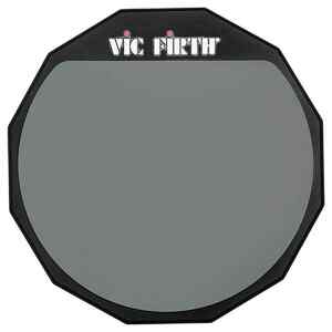 Almohadilla PAD12D de Practica de Doble Cara 12plg. negro | VIC FIRTH