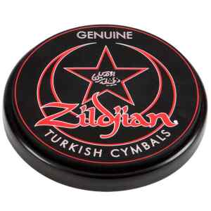 Pad Practicador P1201 de Bateria 6 Serie Turkish Cymbals Genuine, negro | ZILDJIAN