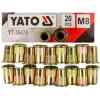 Remaches roscable m8 20 pzs YT-36474 | Yato