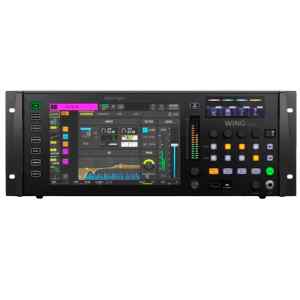 WING RACK Consola Digital 48-Canales 28-Buses 24-Preamp Mic/Line Midas 8-Midas Pro Outputs Pantalla Touch de 10plg.