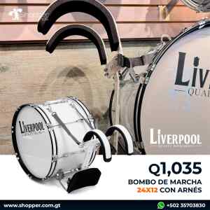 Bombo de Marcha 24×12 con Arnes | Liverpool