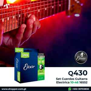 Cuerdas para Guitarra Electrica 10-46 | ELIXIR