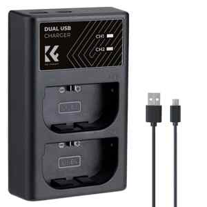Cargador Doble de Baterias CANON LP-E6/E6N/E6NH