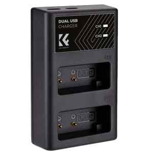 Cargador Doble para Baterias LP-E17 | K&F CONCEPT