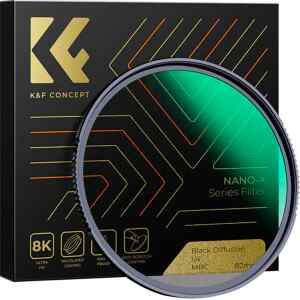 Filtro K&F Concept Black Mist 1/4 – serie Nano-Xcel