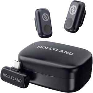 Lark A1 Duo Kit de Transmision Inalambrico, Mic de Solapa | HOLLYLAND