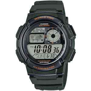 Reloj Digital AE-1000W-3AVDF, 5 Alarmas | CASIO Reloj Digital AE-1000W-3AVDF, 5 Alarmas | CASIO