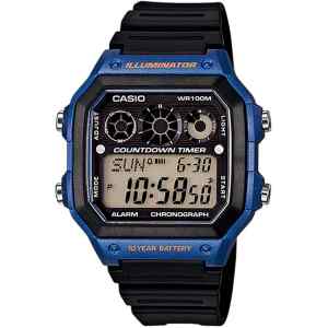 Reloj Digital AE-1300WH-2AVDF, Resistente al Agua | CASIO