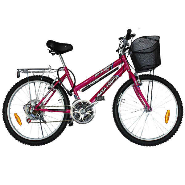 Bicicleta para dama con parilla No.24 | MAYATOUR