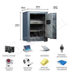 Caja fuerte de lujo para joyeria, armas y todo tipo de valores | SAFEWELL