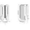 Dispensador doble para cocina o bano empotrable | PREMIERE BY ABM