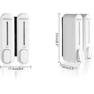 Dispensador doble para cocina o bano empotrable | PREMIERE BY ABM