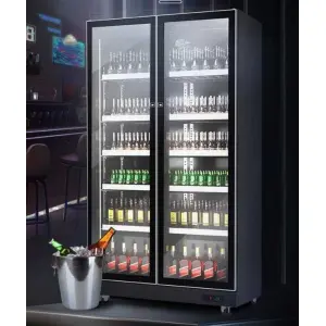 Enfriador exhibidor vertical de 24 pies cubicos | PREMIERE BY ABM