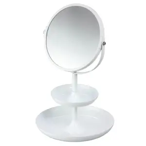 Espejo redondo para maquillaje Blanco | ELLE