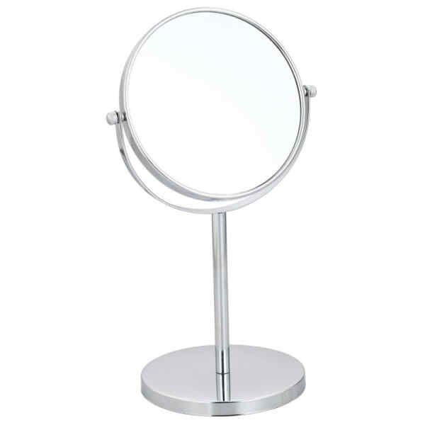 Espejo redondo para maquillaje de cromo | ELLE