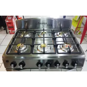 Estufa a gas de 30″ de lujo 6 Hornillas | PREMIERE BY ABM