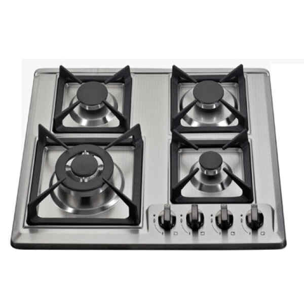 Estufa de 4 hornillas empotrable top de acero a gas | PREMIERE BY ABM Estufa de 4 hornillas empotrable top de acero a gas | PREMIERE BY ABM