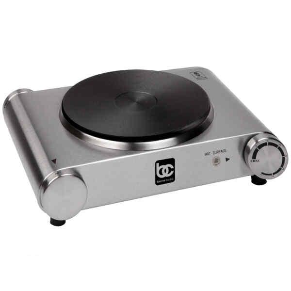 Estufa electrica de 1 Hornillas Plato Solido de mesa | BENE CASA