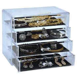 Joyero / organizador multiusos de 4 gavetas | ELLE