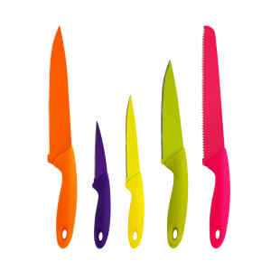 Juego de 5 cuchillos multicolores | RAGALTA Juego de 5 cuchillos multicolores | RAGALTA