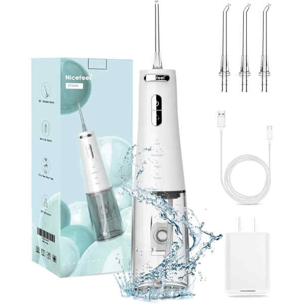 Maquina de higiene dental portatil / Irrigador | NICEFEEL Maquina de higiene dental portatil / Irrigador | NICEFEEL