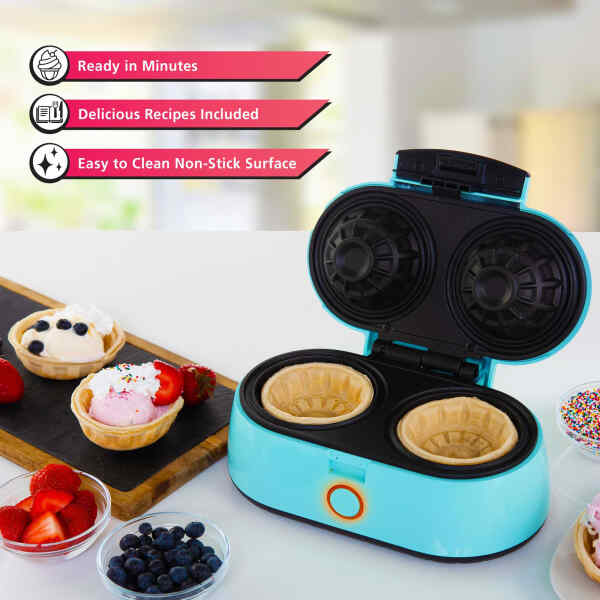 Maquina doble para hacer Waffles | BRENTWOOD