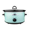 Olla de cocimiento lento Turquesa de 3 litros | BRENTWOOD