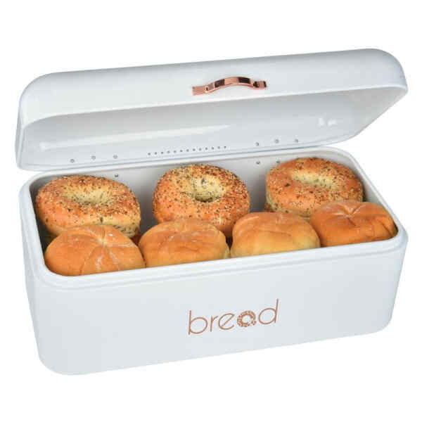 Paneras Decorativas Blanca con agarrador | ELLE