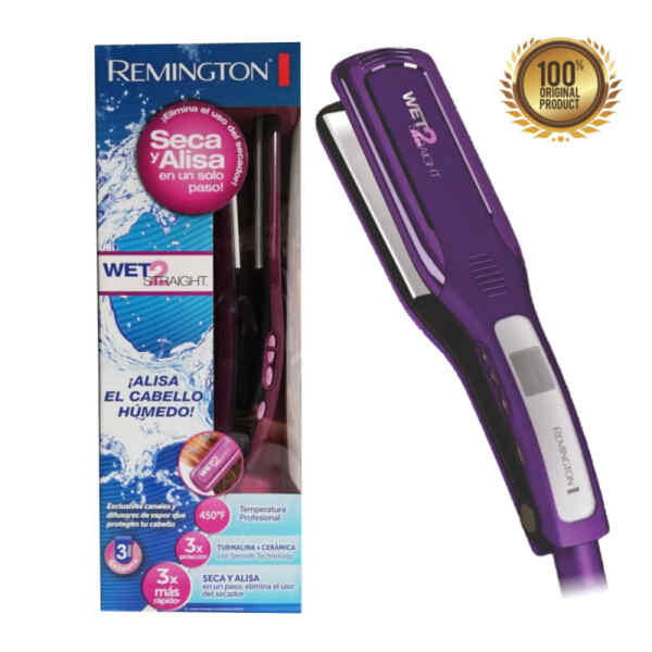 Plancha para cabello humedo y seco | REMINGTON
