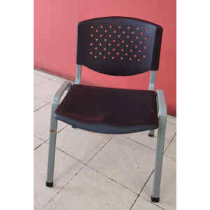 Silla de espera concha plastica | ABM