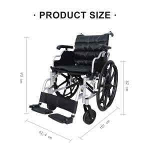 Silla de ruedas de aluminio | ABM MEDICAL CARE Silla de ruedas de aluminio | ABM MEDICAL CARE