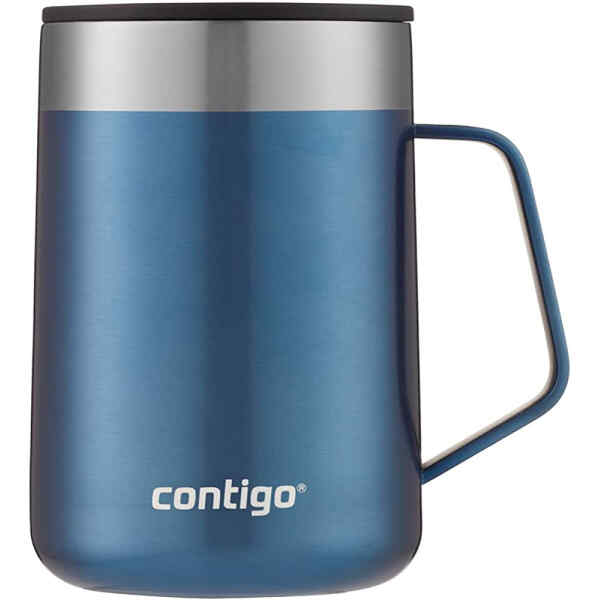 Taza de acero inoxidable con tapa a prueba de salpicaduras | CONTIGO