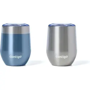 Taza de acero inoxidable con tapa de 12 onzas | CONTIGO