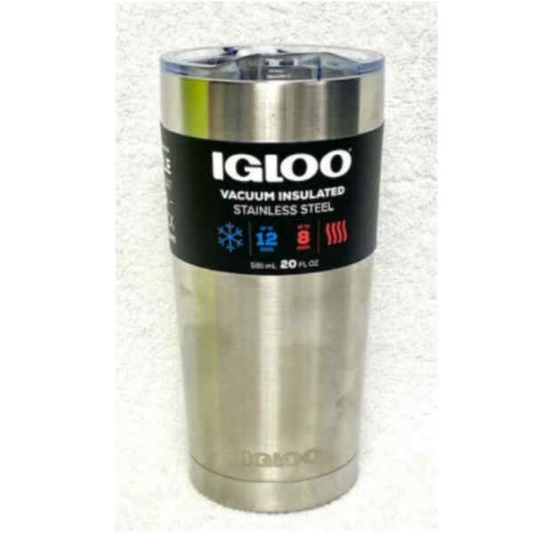 Taza de acero inoxidable con tapa de 20 onzas | CONTIGO