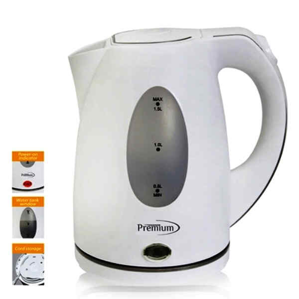 Tetera electrica de 1.6 litros | PREMIUM