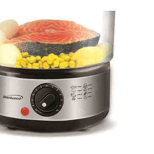 Vaporera electrica de 2 niveles | BRENTWOOD