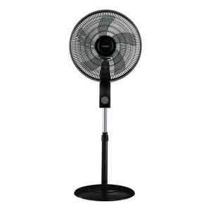 Ventilador de pedestal de 16″ Negro | PREMIERE BY ABM