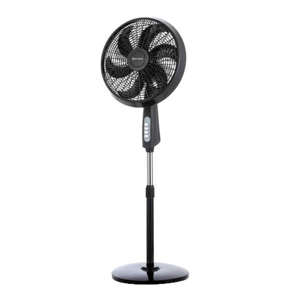 Ventilador de pedestal de 18″ Negro | PREMIERE BY ABM