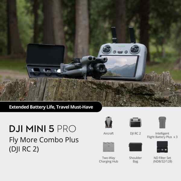 DJI Mini 5 Pro Fly More Combo Plus