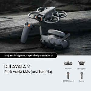 Dron DJI Avata 2 Fly More Combo una bateria
